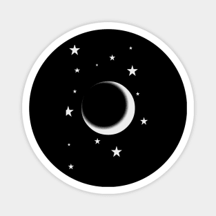 Logo Moon and star Magnet